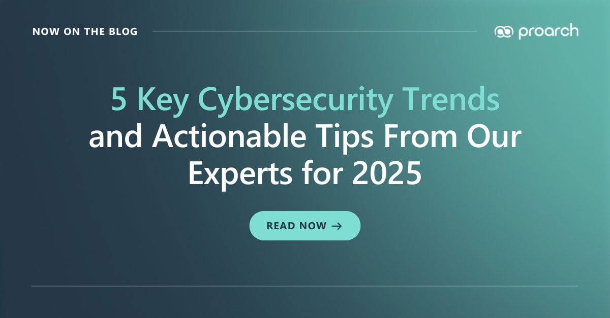 5 Key cybersecurity trends and tips from our experts for 2025